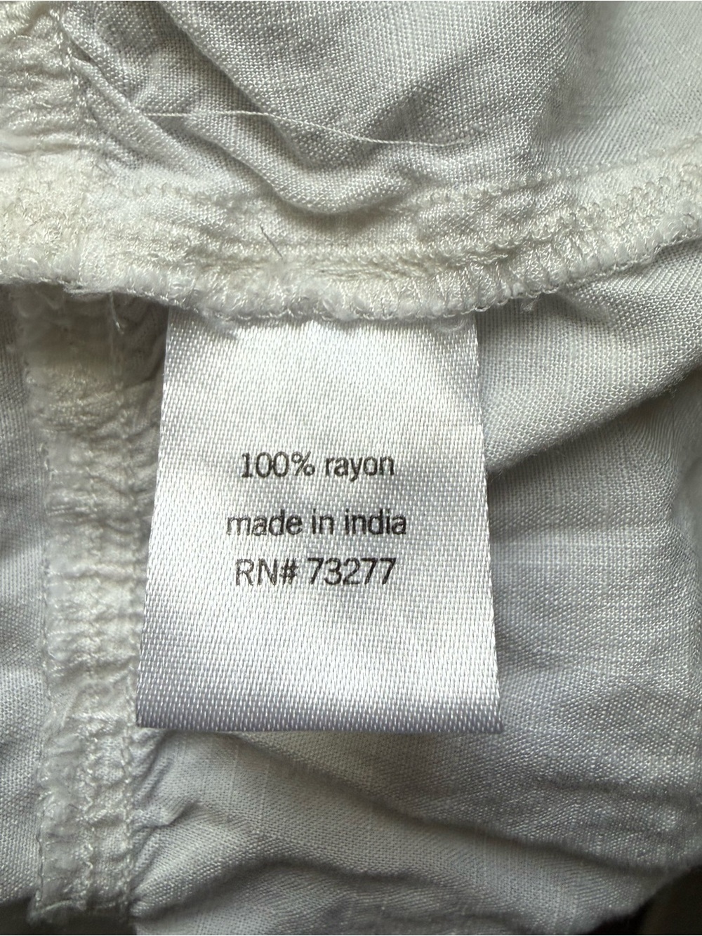 SO White V-Neck Flowy Tiered Short Sleeve Shirt - Picture 4 of 5